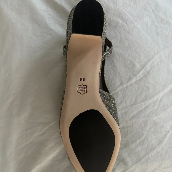 Vaneli di Notte Aliz Platinum Nizza Sling Back Shoe - Picture 2 of 4